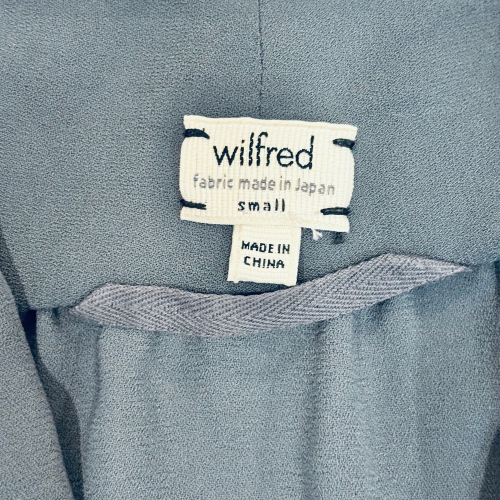 Aritzia Wilfred Freja Gray Sleeveless Blouse Small - Picture 5 of 8